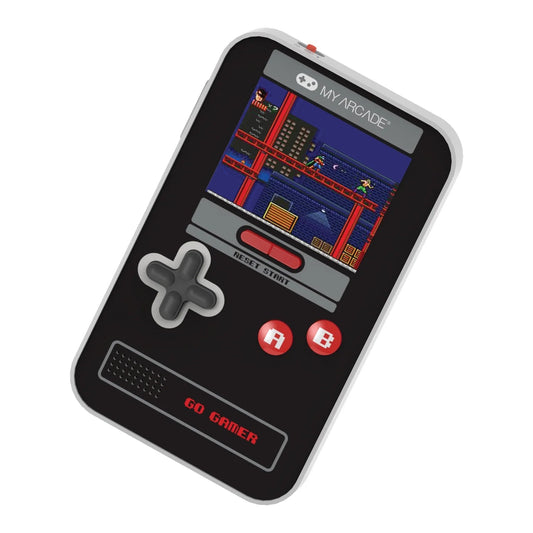 300-In-1 Handheld Video Game System, Black & Red