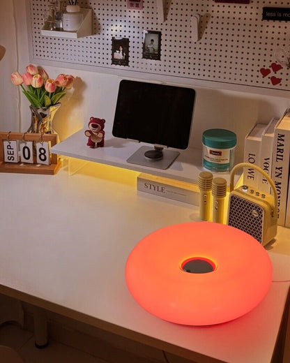 Bauhaus Table Lamp USB Plug Bedroom Bedside Lamp Living Room Decoration Donut