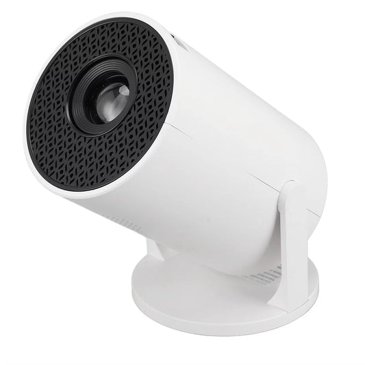 Projector White Wireless Fidelity 270° Adjustable LED 1080P Portable Movie Projector for Android Phone USB TV Stick Laptop