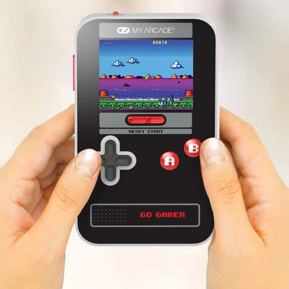 300-In-1 Handheld Video Game System, Black & Red